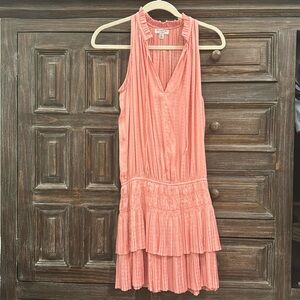 Current air pink dress